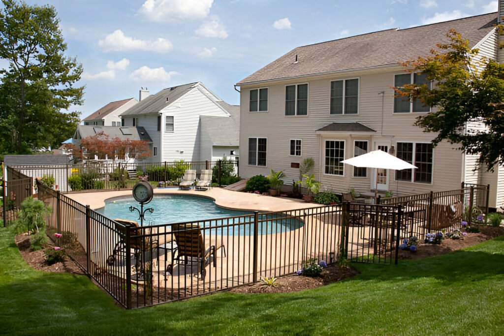 pool railing