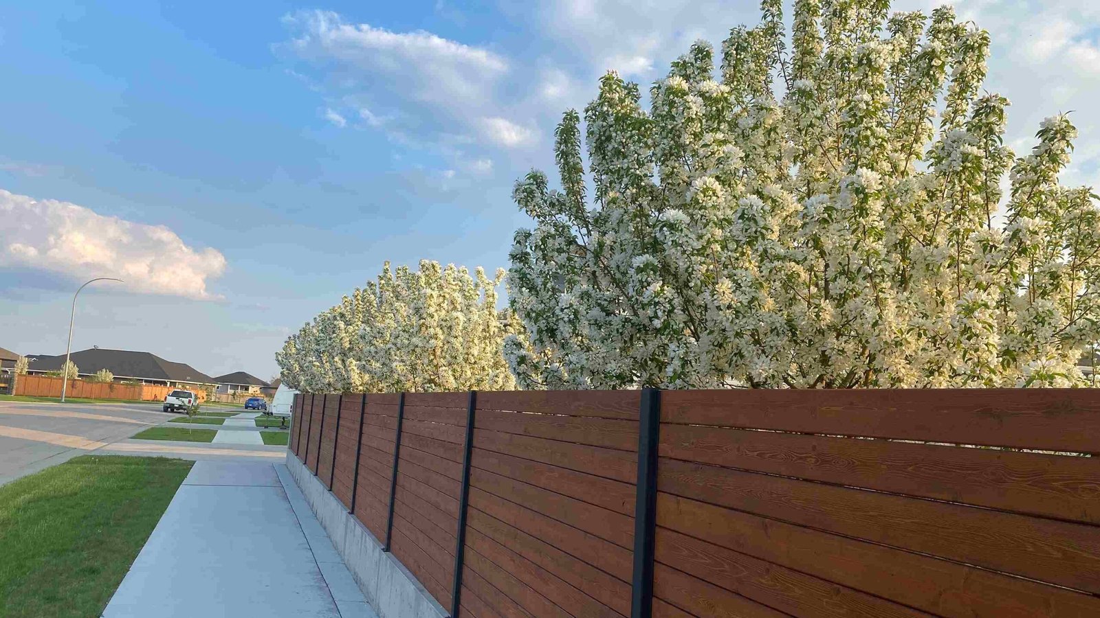 Vinyl Wood Fencing