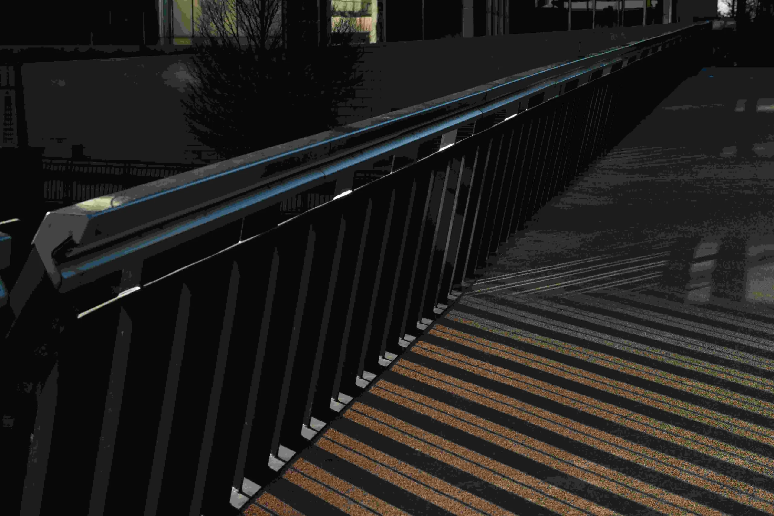 aluminum deck railing