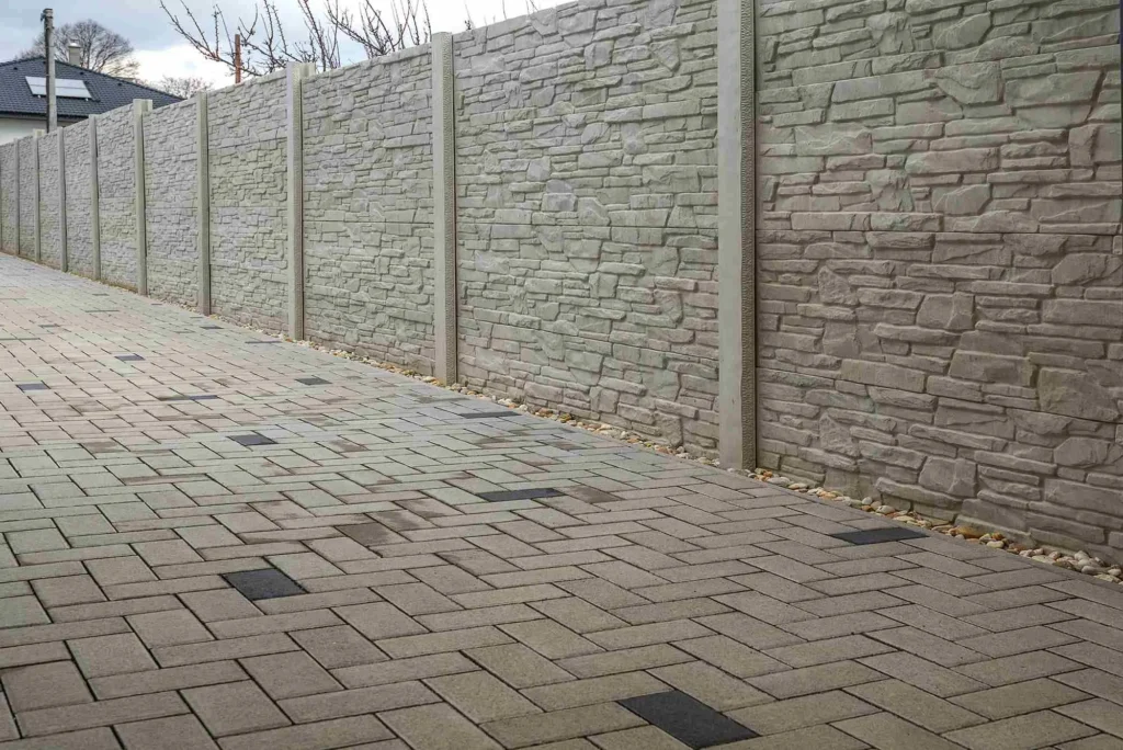 Vinyl Rock Fence Long Island